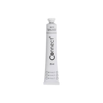 Connect tempera, fehér, 30 ml