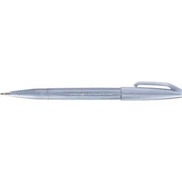 Pentel SES15C-S3X kalligrafikus ecsetfilc, szürkéskék