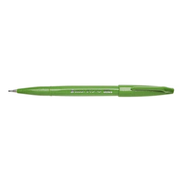 Pentel SES15C-D kalligrafikus ecsetfilc, zöld