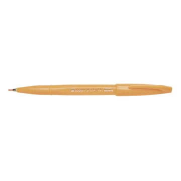 Pentel SES15C-F kalligrafikus ecsetfilc, narancs