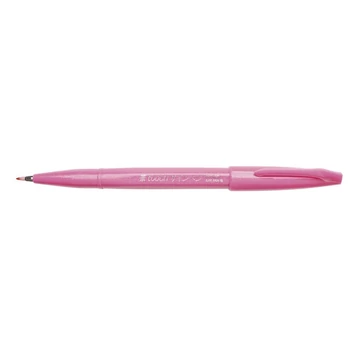 Pentel SES15C-P kalligrafikus ecsetfilc, rózsaszín