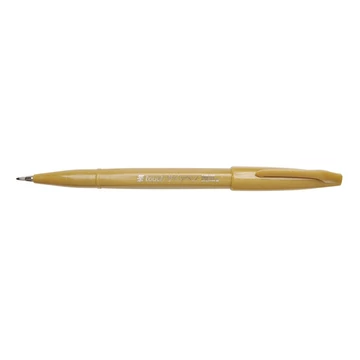 Pentel SES15C-Y kalligrafikus ecsetfilc, napsárga