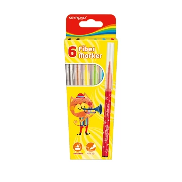 Keyroad rostirón filctoll készlet, 2 mm, 6 szín
