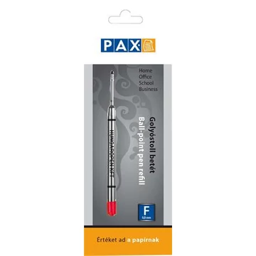 Pax golyóstollbetét, 0,8 mm, piros