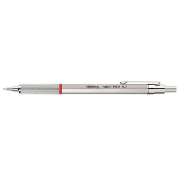 Rotring Rapid Pro nyomósirón, 0,7 mm, ezüst