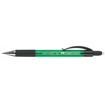 Faber-Castell Grip Matic 1375 nyomósirón, 0,5 mm, zöld
