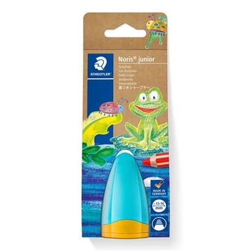 Staedtler Noris Junior 514 16 tartályos hegyező, sárga-türkizkék