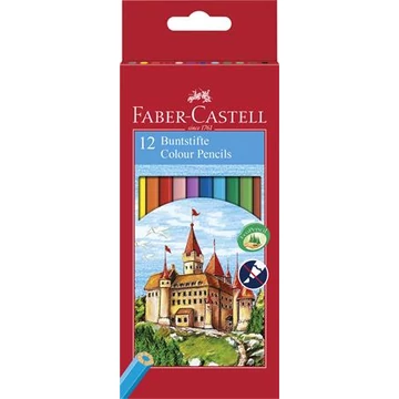 Faber-Castell színes ceruza készlet, hatszögletű, classic, 12 különböző szín