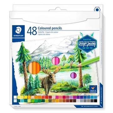 Staedtler színes ceruza készlet, hatszögletű, 146c, 48 különböző szín