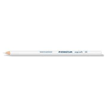 Staedtler színes ceruza, háromszögletű, Ergo soft 157, fehér