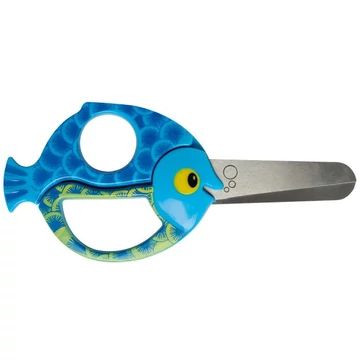 Olló, óvodai, 13 cm, Fiskars, halacska