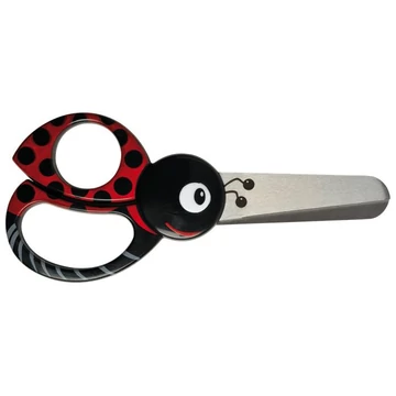 Olló, óvodai, 13 cm, Fiskars, katica