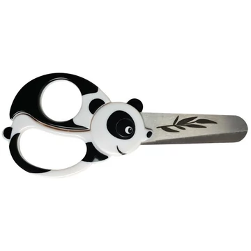 Olló, óvodai, 13 cm, Fiskars, panda