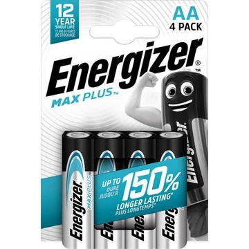 Energizer Max Plus ceruzaelem, AA, 4 db