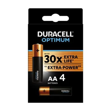 Duracell Optimum ceruzaelem, AA, 4 db