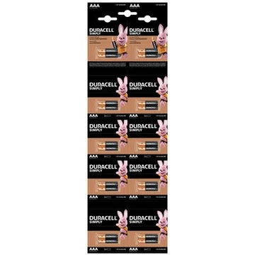 Duracell Basic ceruzaelem, AAA, 10x2 db