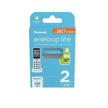 Panasonic Eneloop Lite tölthető ceruzaelem, AAA, 2x550 mAh