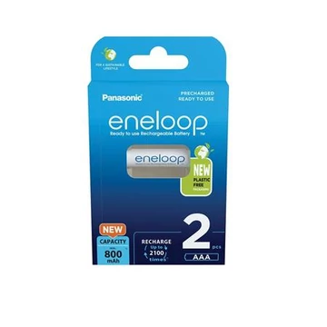 Panasonic Eneloop tölthető ceruzaelem, AAA , 2x800 mAh