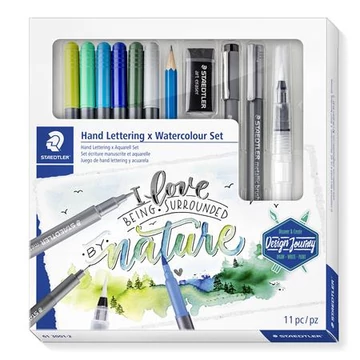 Staedtler ecsetirón készlet, kétvégű, mixed set 6, 6 különböző szín