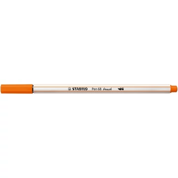 Stabilo Pen 68 Brush ecsetirón, élénk narancs