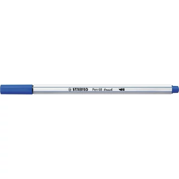 Stabilo Pen 68 Brush ecsetirón, tengerkék
