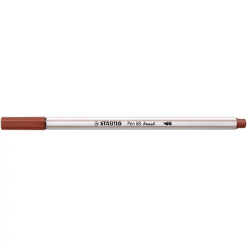 Stabilo Pen 68 Brush ecsetirón, vöröses barna