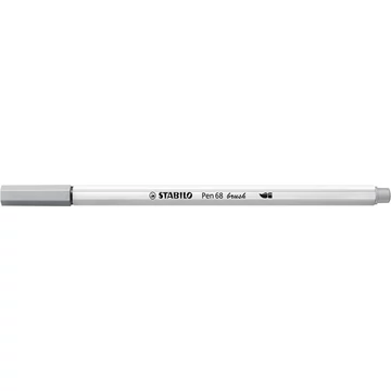 Stabilo Pen 68 Brush ecsetirón, középszürke
