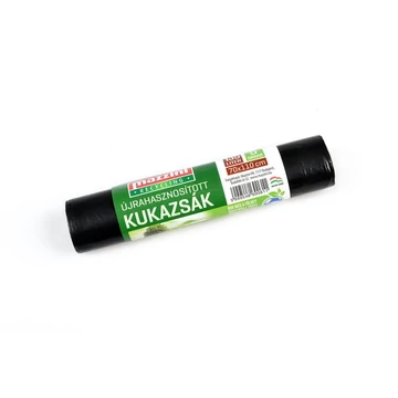 Mazzini szemeteszsák, újrahasznosított, 135 l, 5 db, 70x110 cm