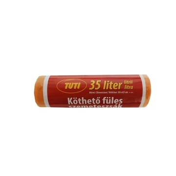 Tuti szemeteszsák, köthető füles, 35 l, 20 db
