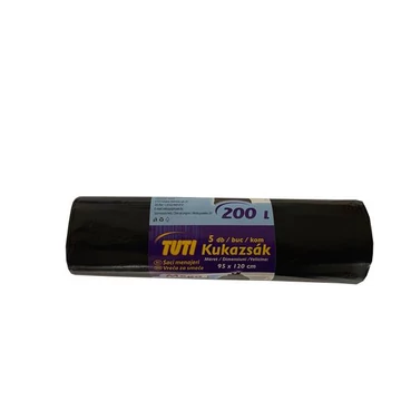 Tuti Mega szemeteszsák, extra erős, 200 l, 5 db