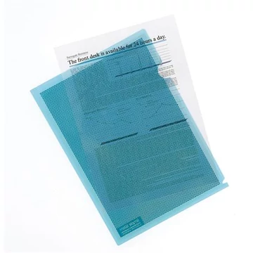 Plus L adatvédelmi genotherm, A4, PP, 5 db, kék