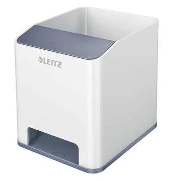 írószertartó, kettős színhatású, Leitz wow, fehér