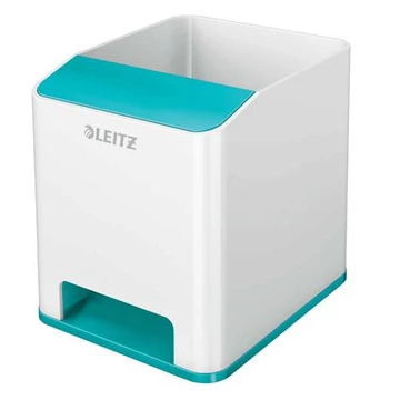 írószertartó, kettős színhatású, Leitz wow, jégkék