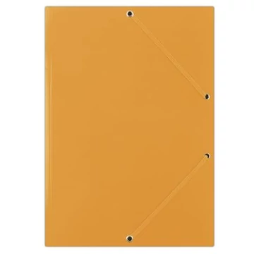 Gumis mappa, karton, a4, Donau standard, narancssárga