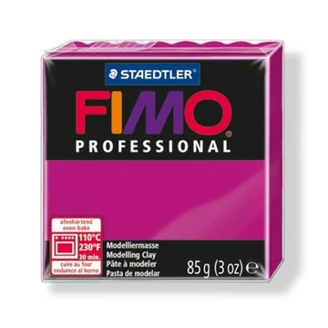 Gyurma, 85 g, égethető, Fimo professional, magenta