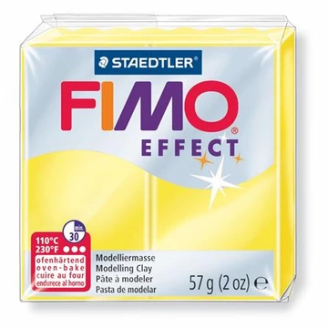 Gyurma, 57 g, égethető, Fimo effect, áttetsző sárga