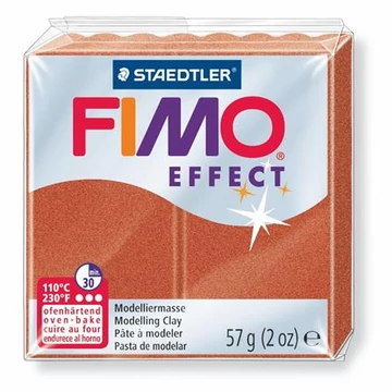 Gyurma, 57 g, égethető, Fimo effect, metál vörösréz