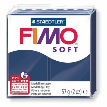Gyurma, 57 g, égethető, Fimo soft, windsor kék