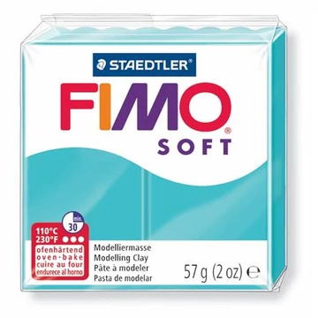 Gyurma, 57 g, égethető, Fimo soft, borsmenta