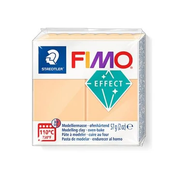 Gyurma, 57 g, égethető, Fimo soft, pasztellőszibarack