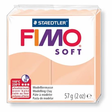 Gyurma, 57 g, égethető, Fimo soft, bőrszín