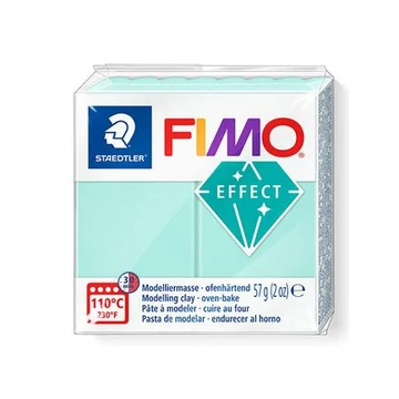 Gyurma, 57 g, égethető, Fimo soft, pasztellmenta