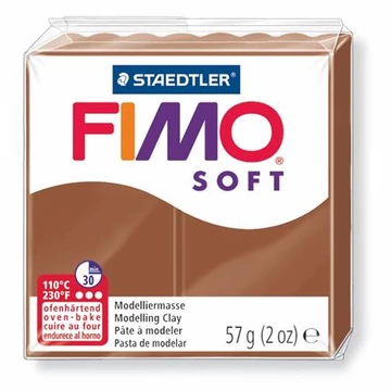 Gyurma, 57 g, égethető, Fimo soft, karamell
