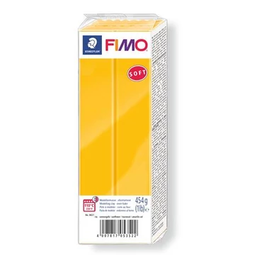 Gyurma, 454 g, égethető, Fimo soft, napraforgósárga