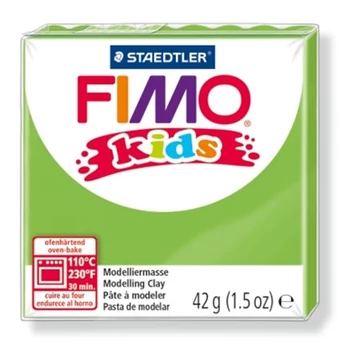 Gyurma, 42 g, égethető, Fimo kids, világoszöld