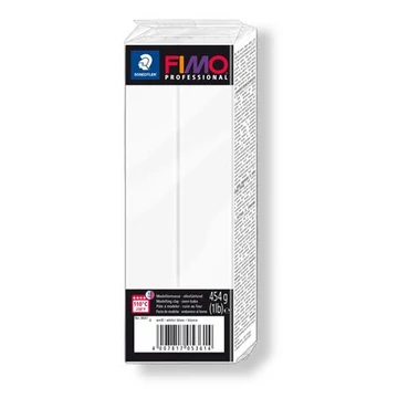 Gyurma, 454 g, égethető, Fimo professional fehér