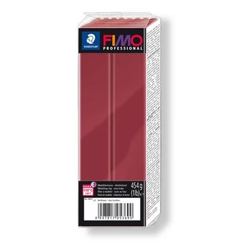 Gyurma, 454 g, égethető, Fimo professional, bordó