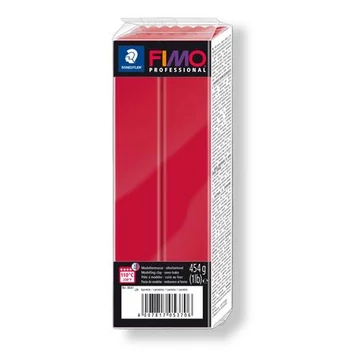 Gyurma, 454 g, égethető, Fimo professional, karmazsinpiros