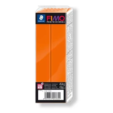 Gyurma, 454 g, égethető, Fimo professional, narancssárga
