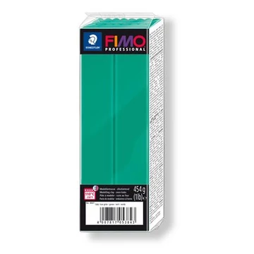 Gyurma, 454 g, égethető, Fimo professional, zöld